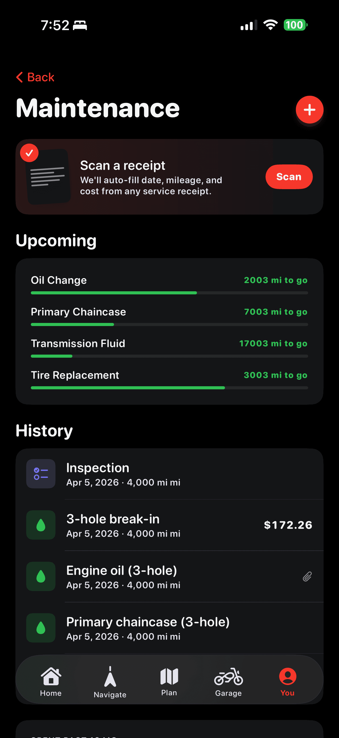 ApexTracker maintenance hub
