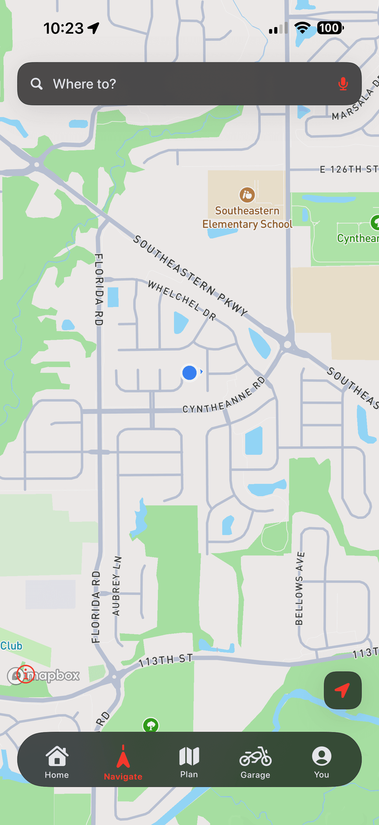 ApexTracker Mapbox navigation